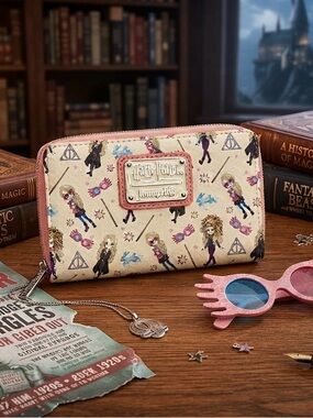 Loungefly Harry Potter Luna Lovegood Zip Around Wallet